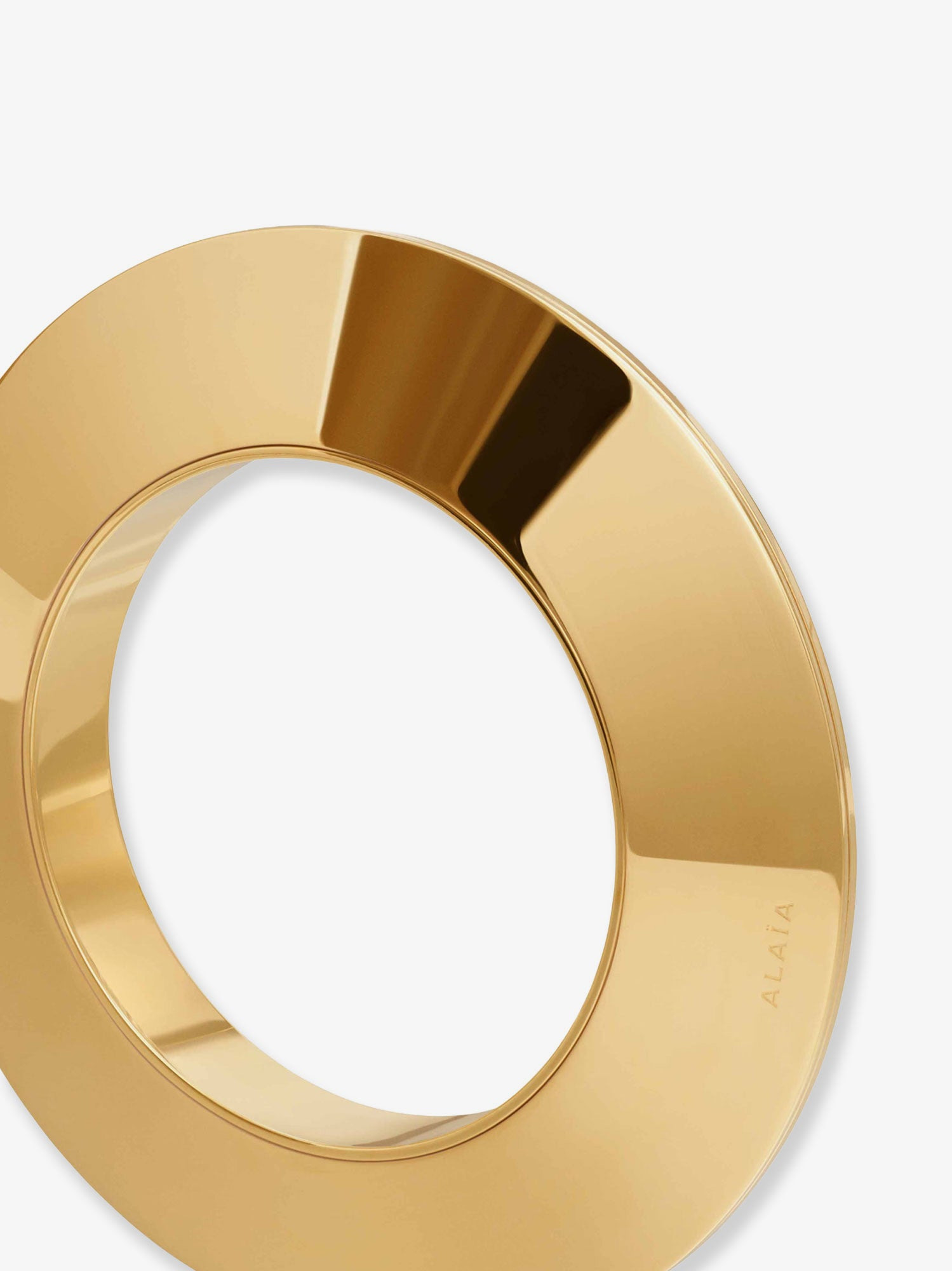 Alaia Blade Bangle M Bracelet With Logo Detail - 2