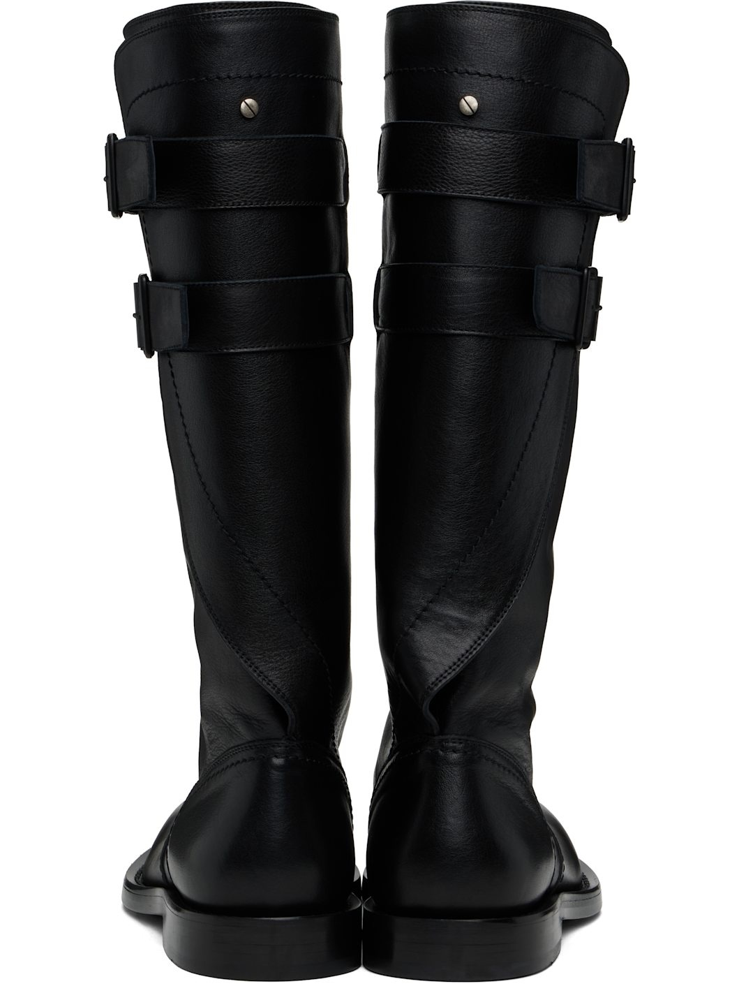 Black Uplu Biker Boots - 2
