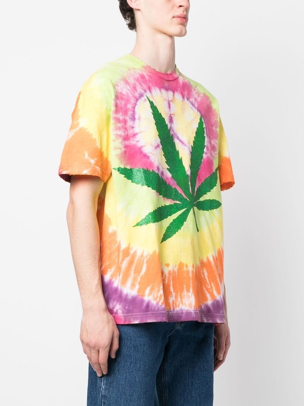 tie-dye print T-shirt - 3