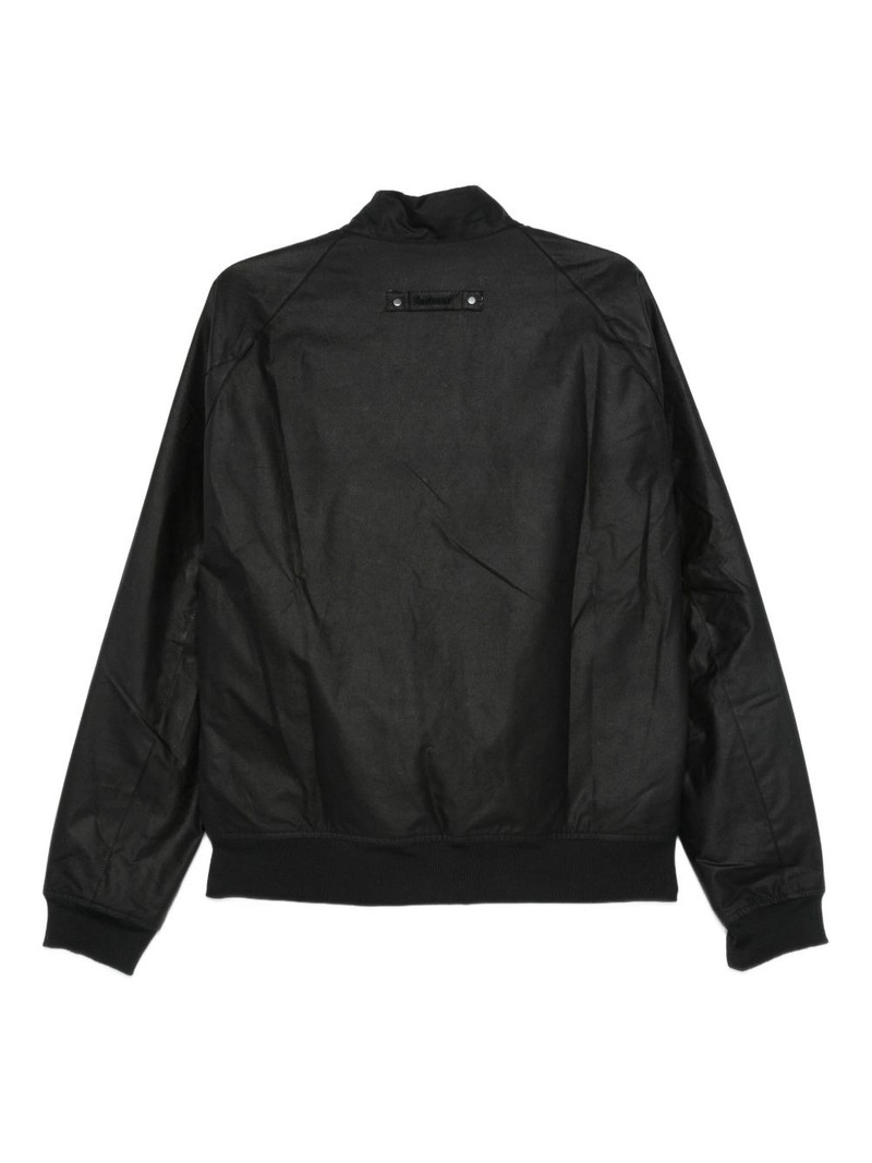 Barbour zip-up bomber jacket outlook