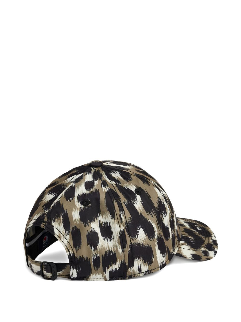 leopard-print baseball cap - 2