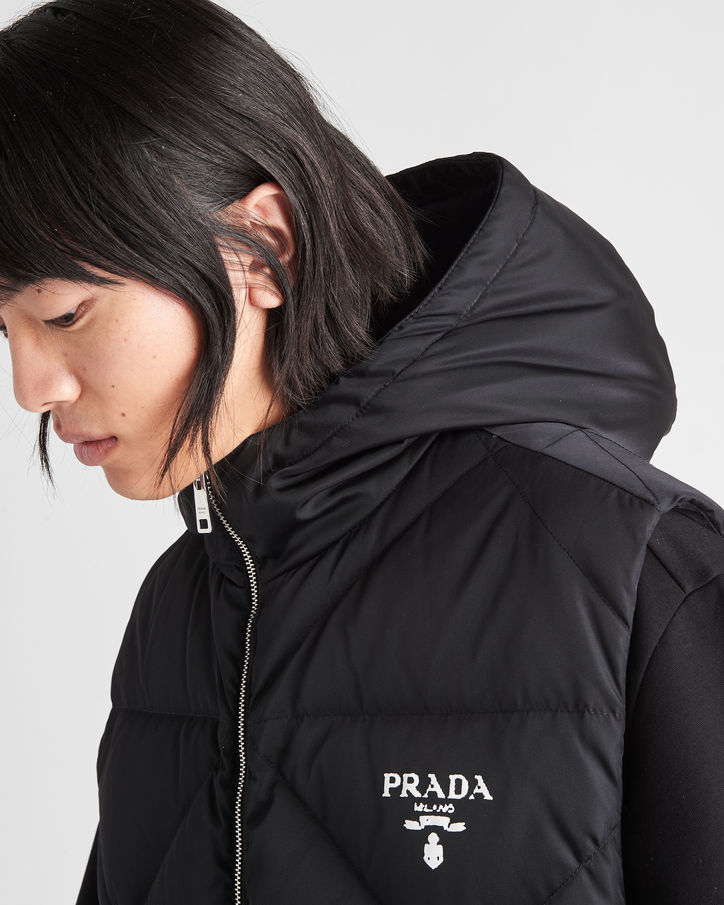 Re-Nylon down vest - 3