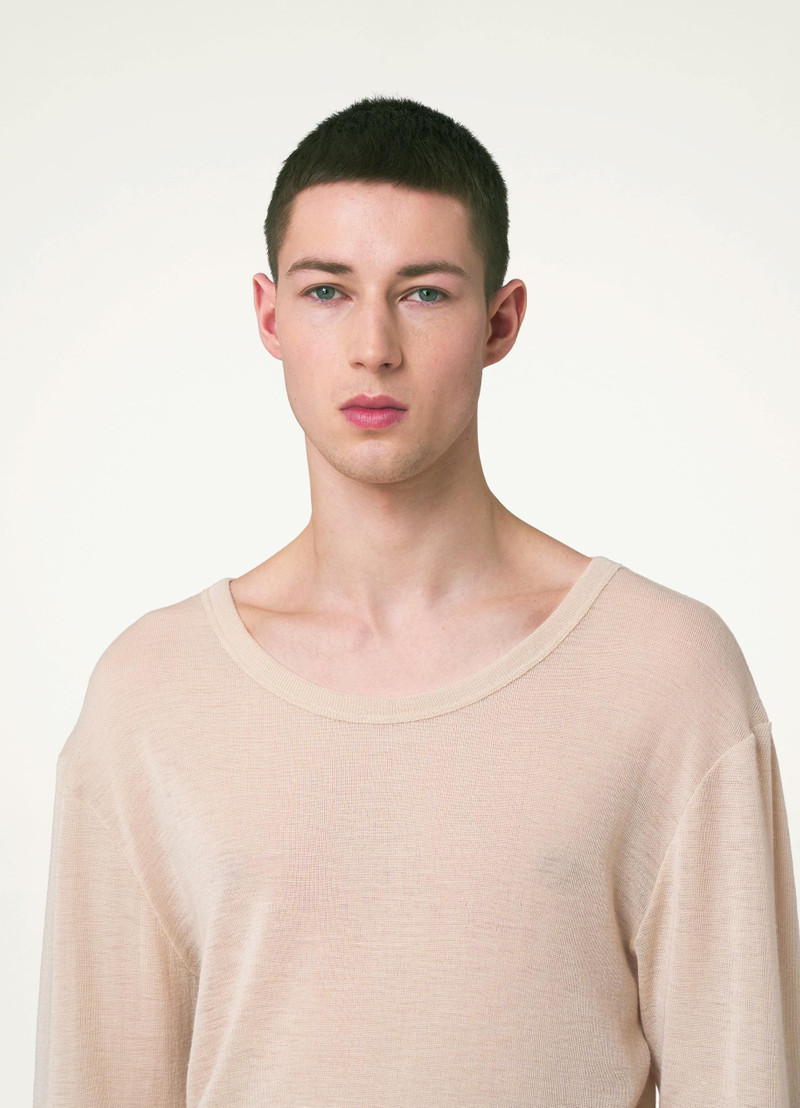 SEAMLESS LONG SLEEVE T-SHIRT
WOOL SILK JERSEY 4