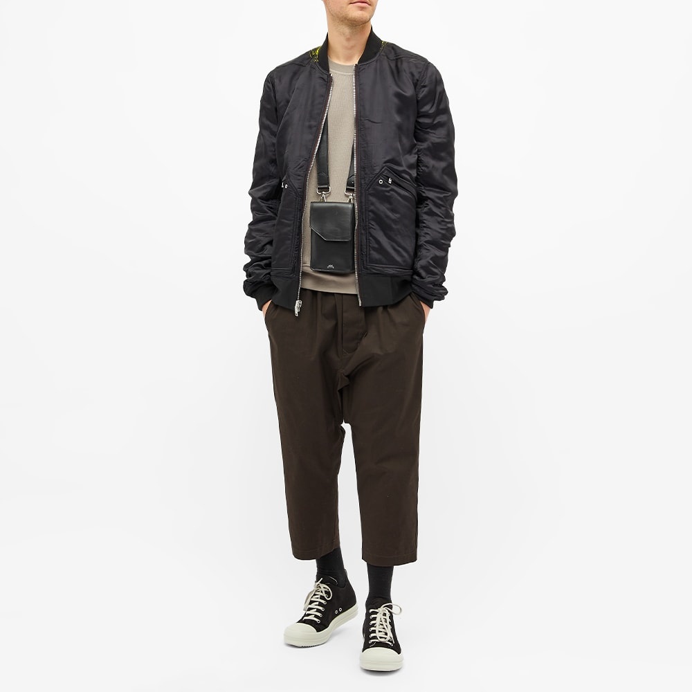 Rick Owens DRKSHDW Waffle Crew Sweat - 6