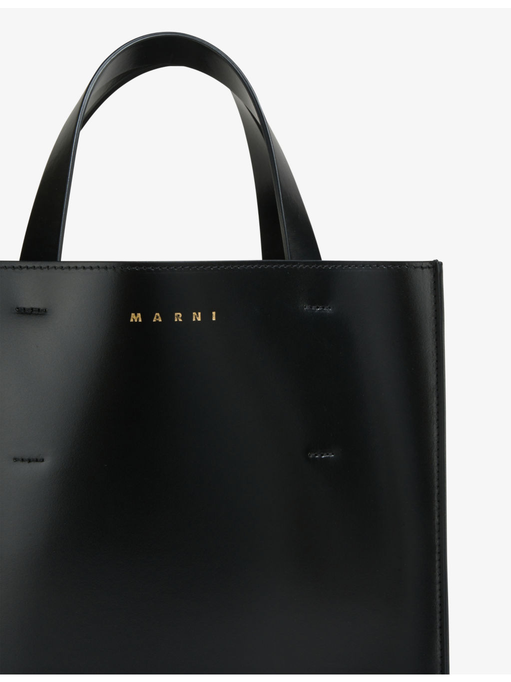 Museo brand-print leather tote bag - 3