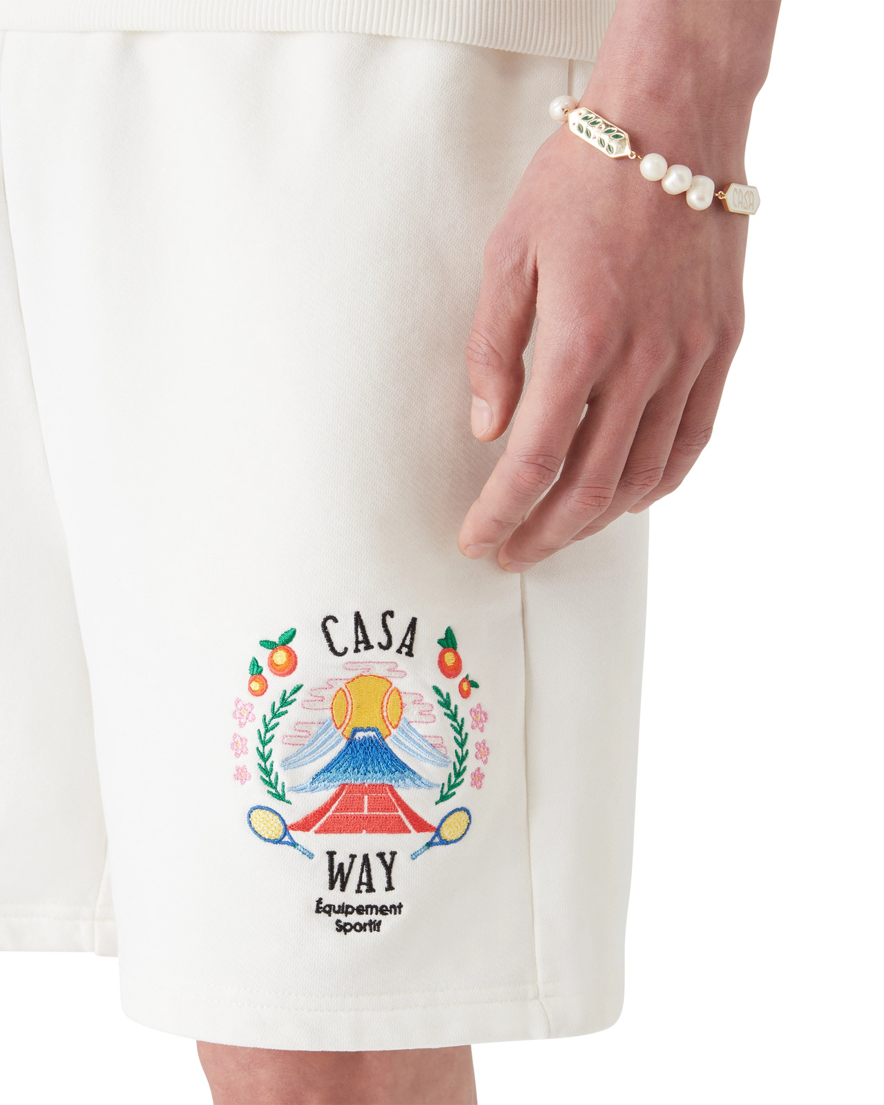 Casa Way Mountain Sweatshorts | Casablanca Paris - 5