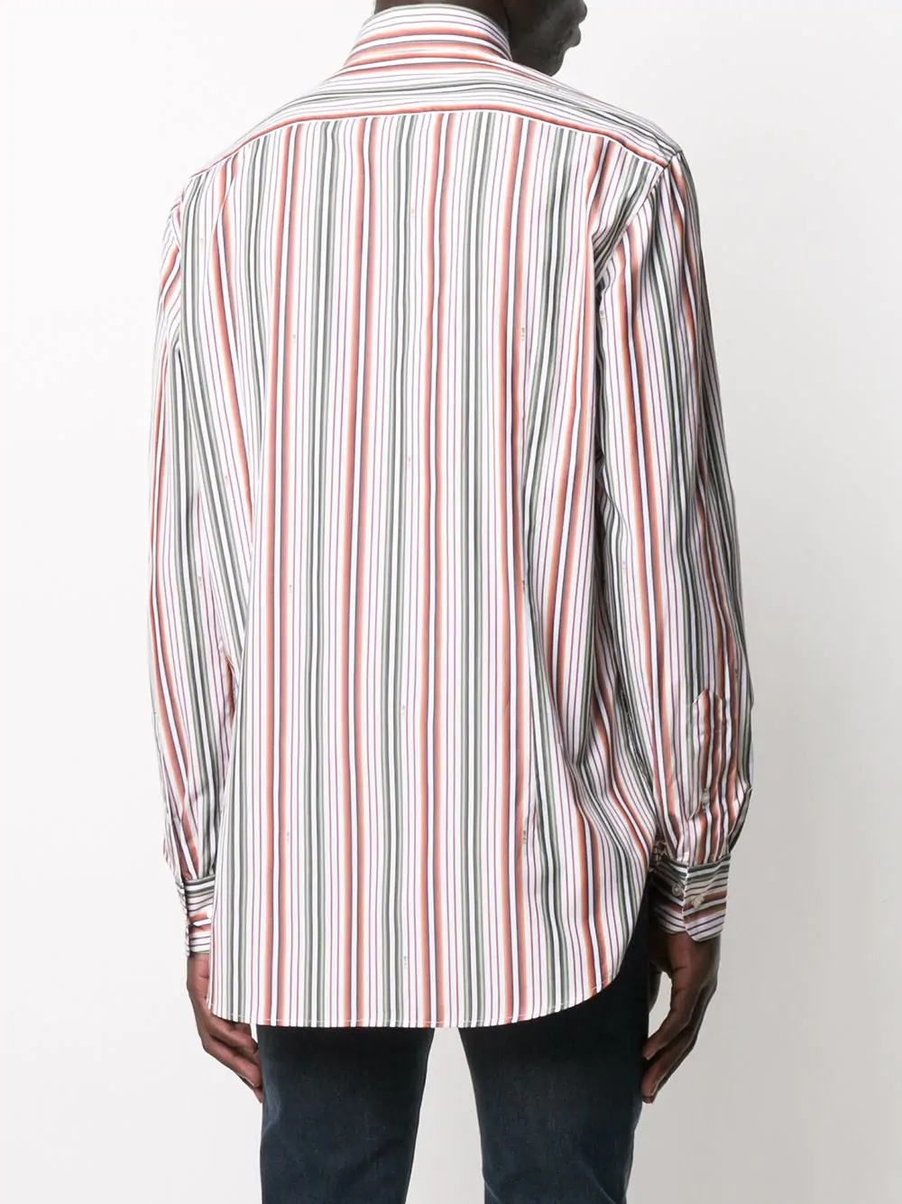 striped cotton shirt - 4