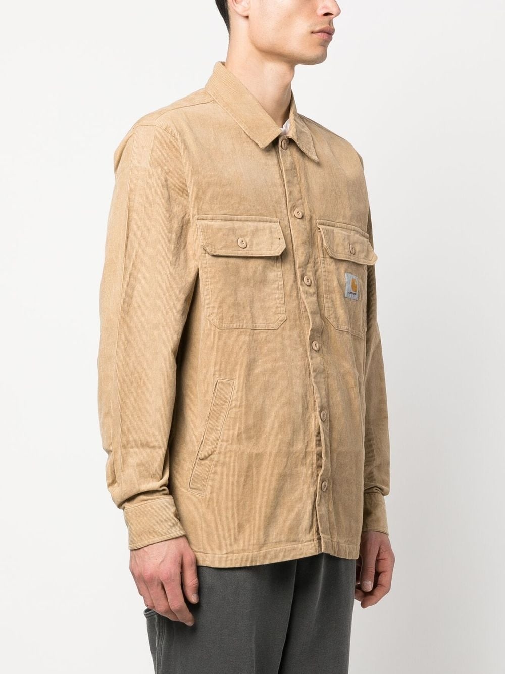 long-sleeve corduroy shirt - 3