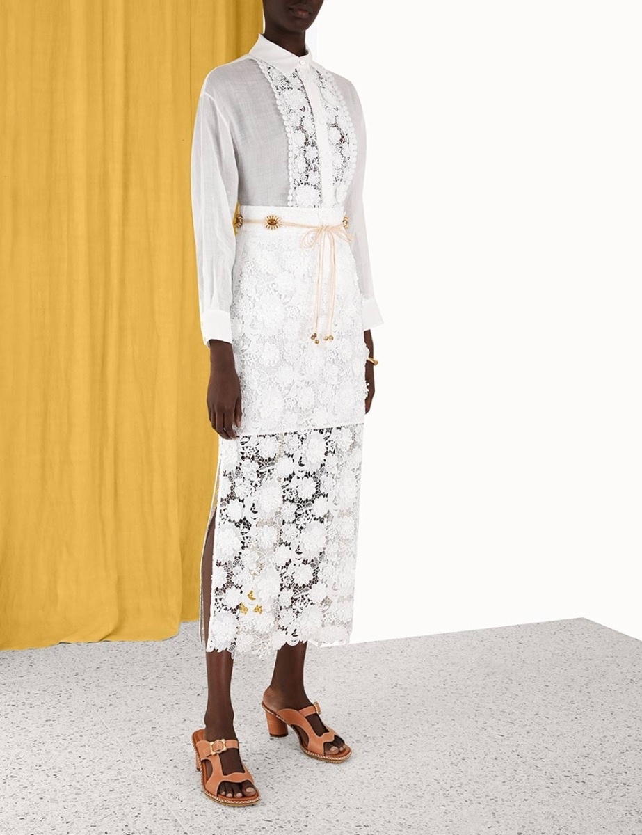 RAIE LACE FLOWER SHIRT - 3