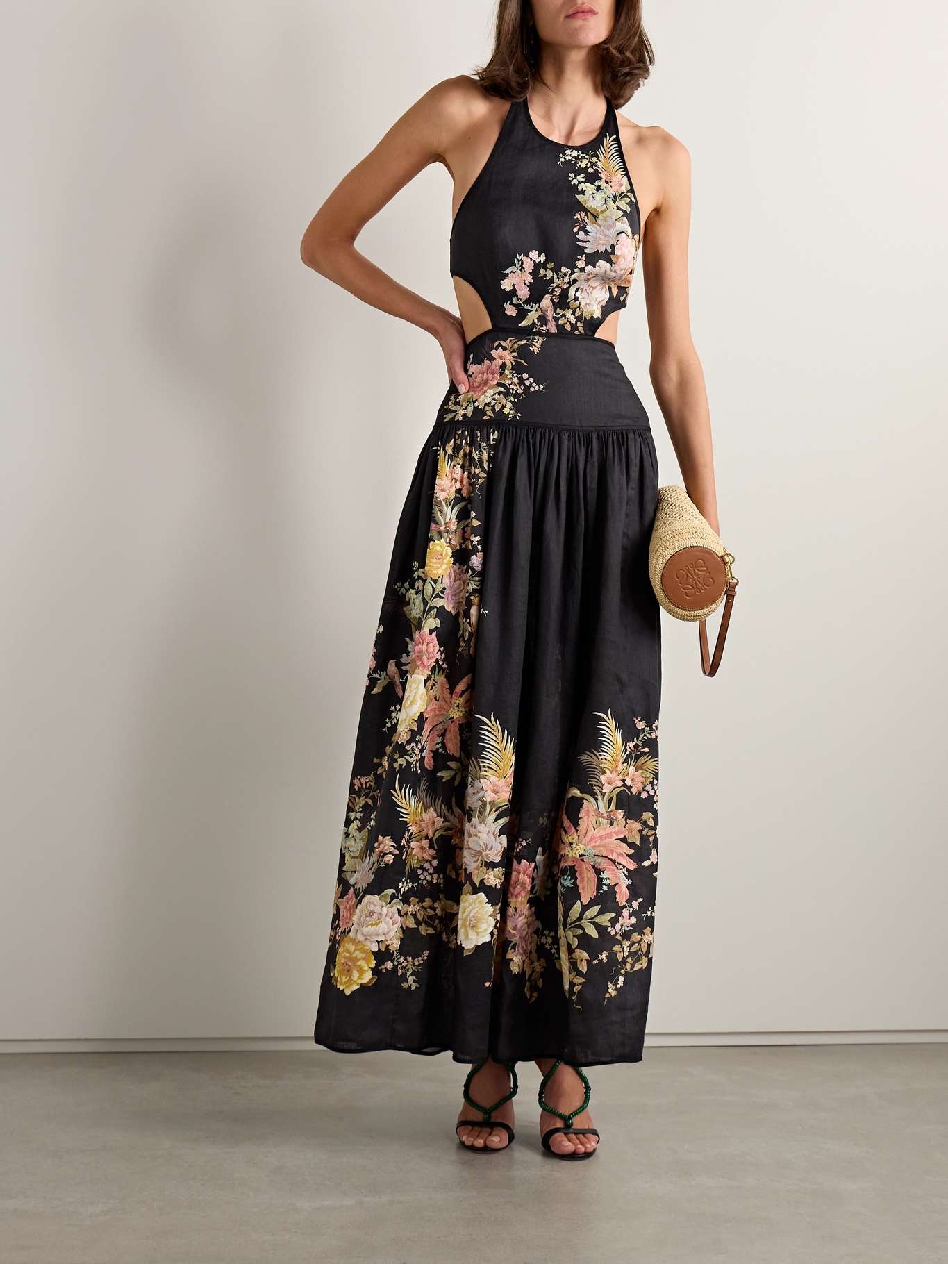 【Zimmermann】TALLOW HALTER MIDI DRESS ホルター ミディドレス Zimmermann TALLOW HALTER MIDI DRESS | REVERSIBLE