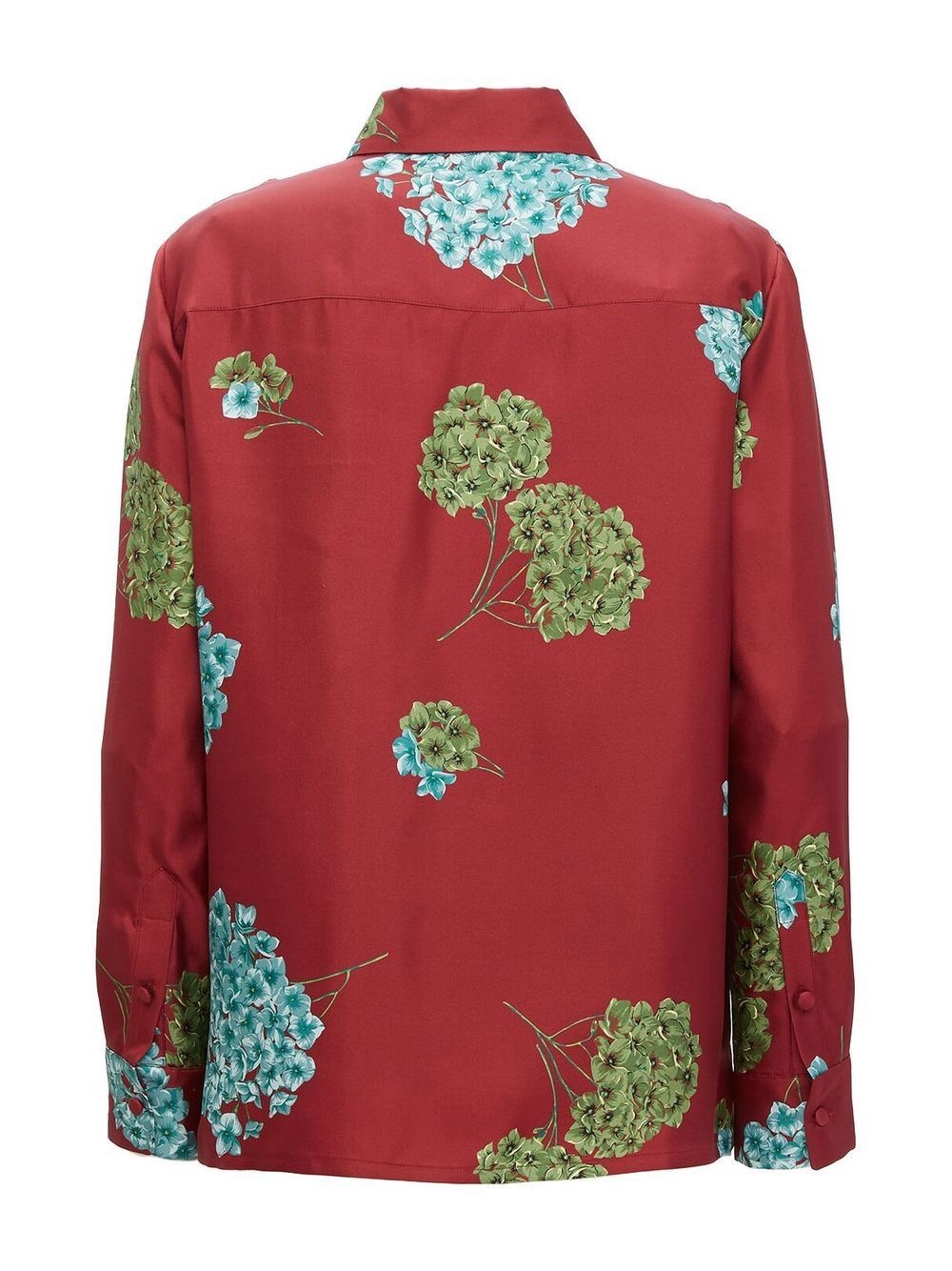 Boy floral-print silk shirt - 3