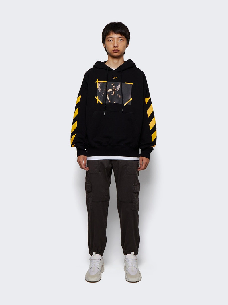 Off-White Carav Diag-stripe 후드 outlook