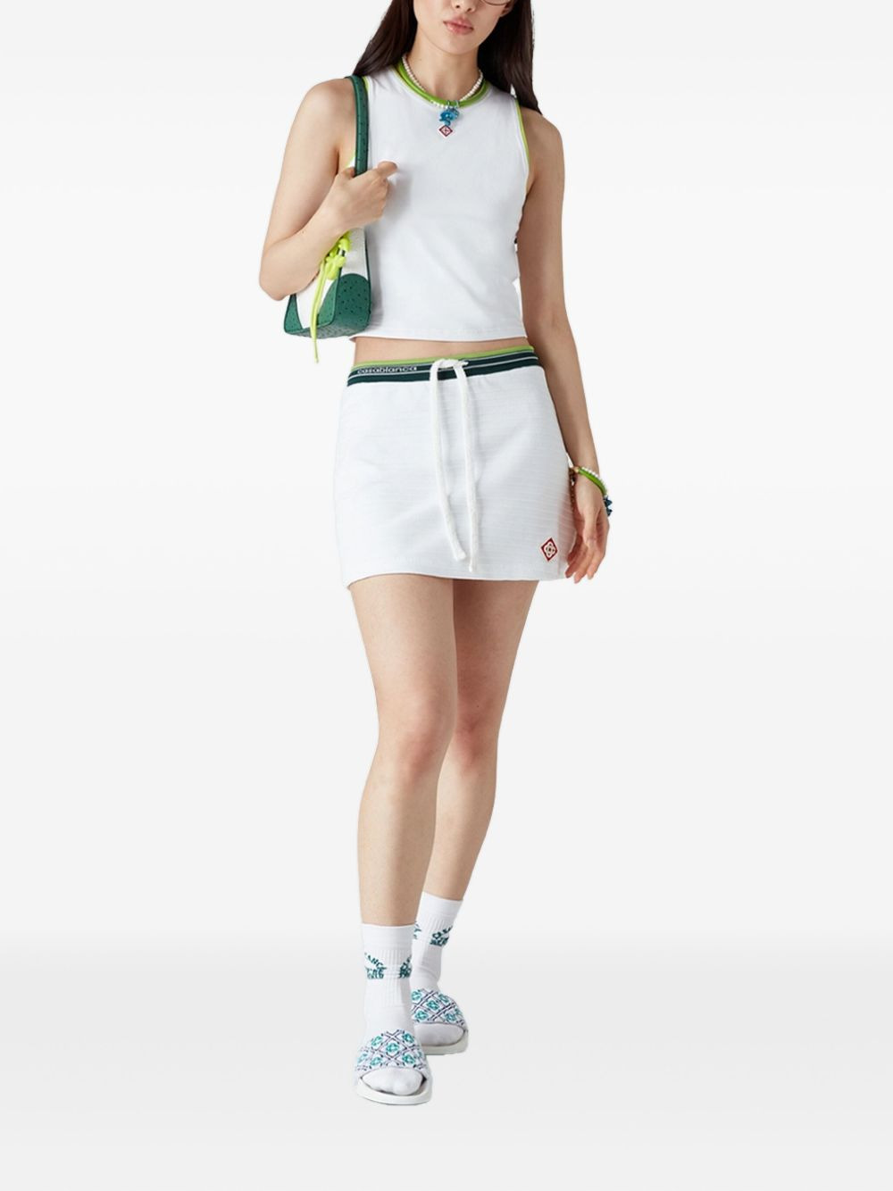 contrasting-trim top - 2