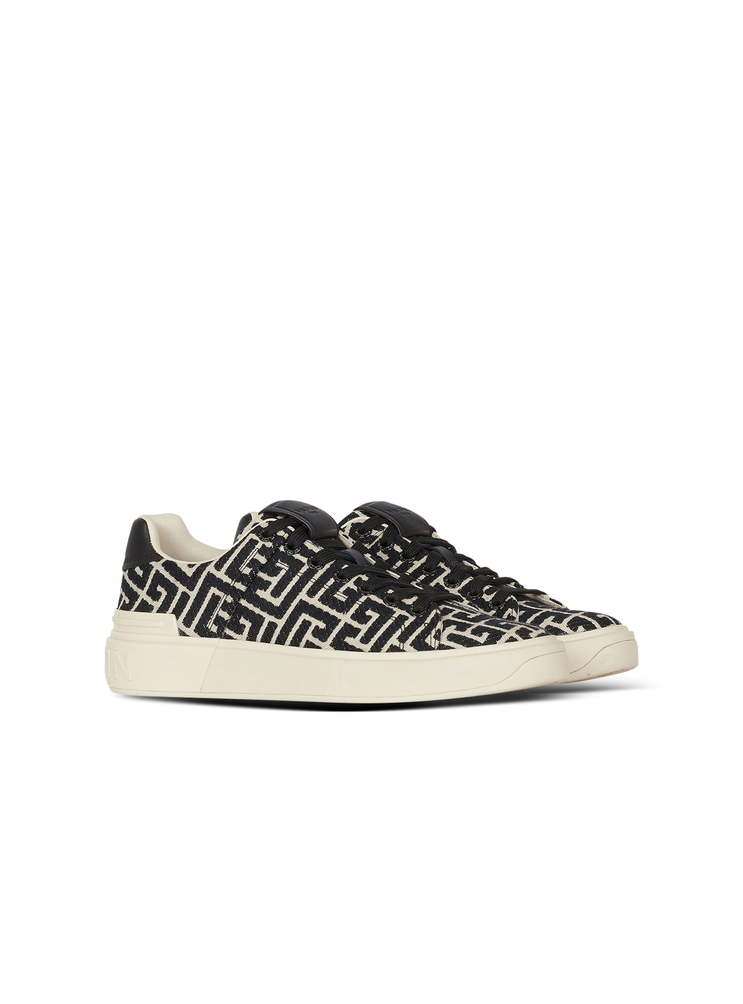 Bicolor jacquard B-Court sneakers - 2