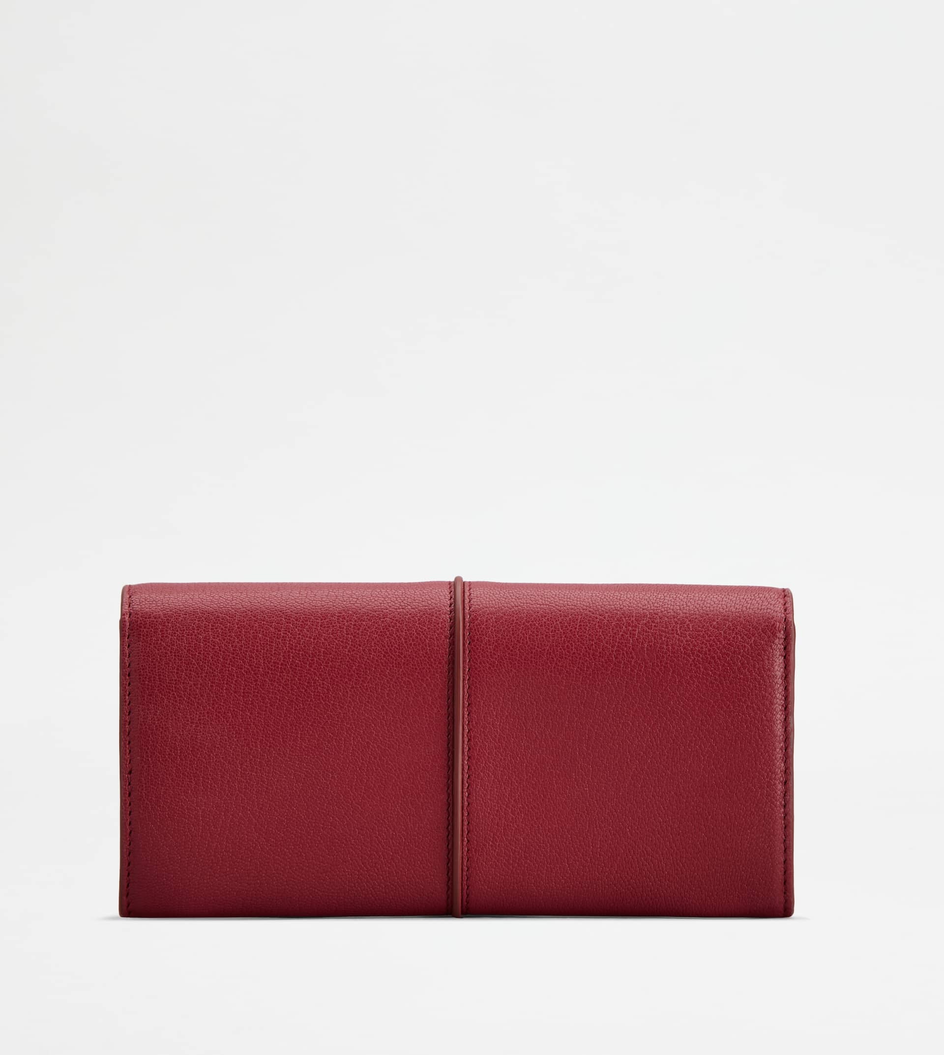 T TIMELESS WALLET IN LEATHER - RED - 3