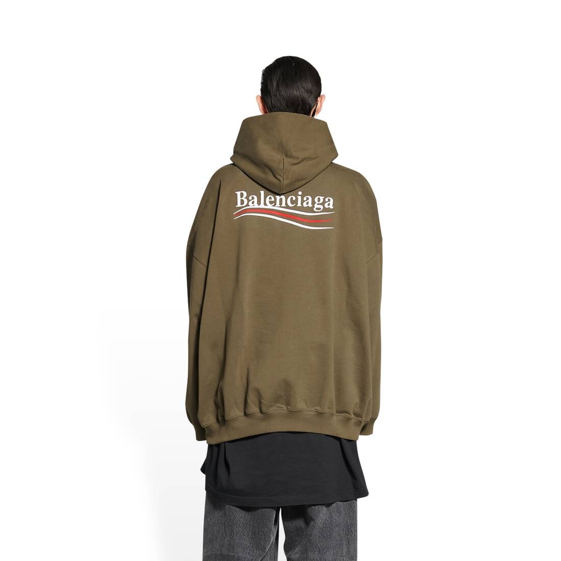 political campaign hoodie large fit - 4