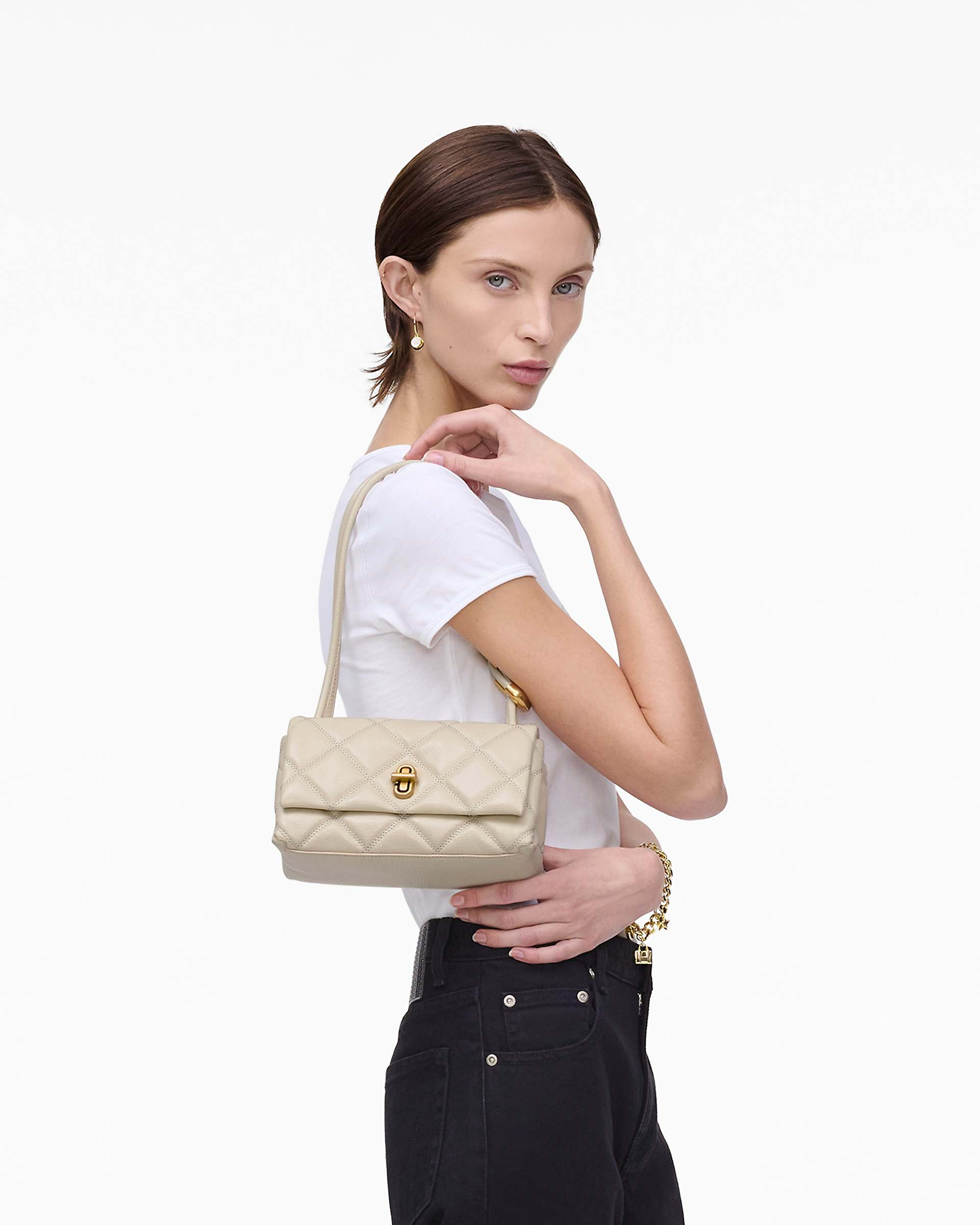 THE QUILTED MINI DUAL SHOULDER BAG - 2