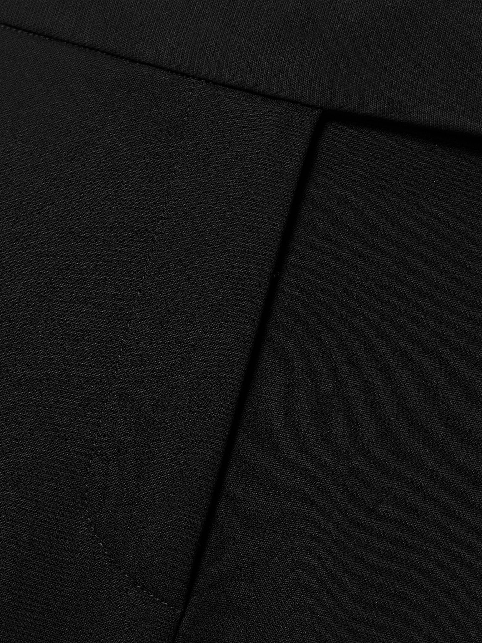 Cam woven straight-leg pants Black - 5