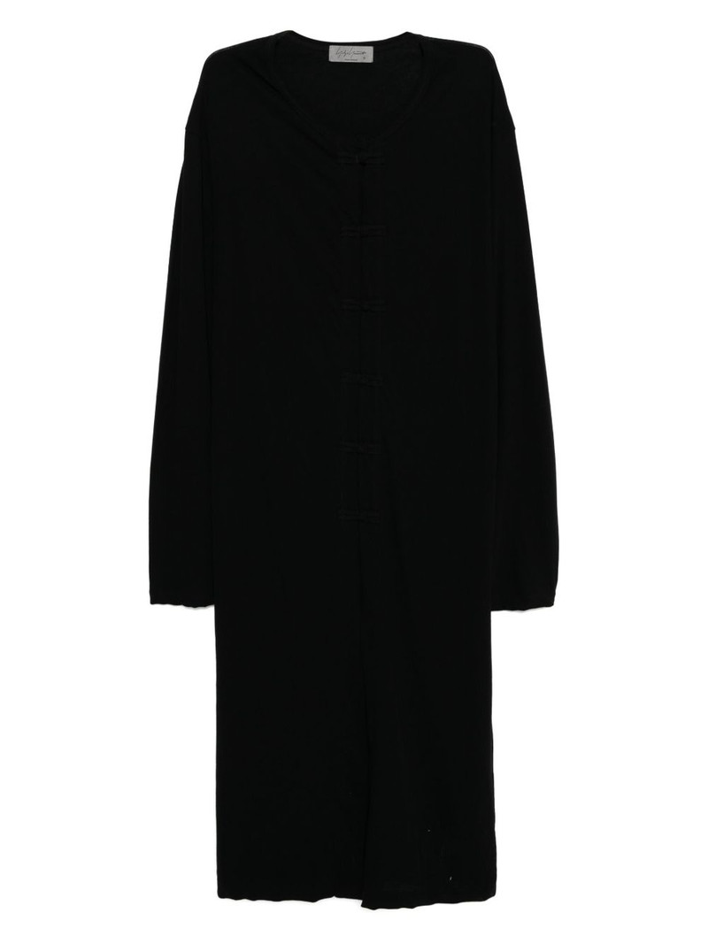 twisted jersey coat 1