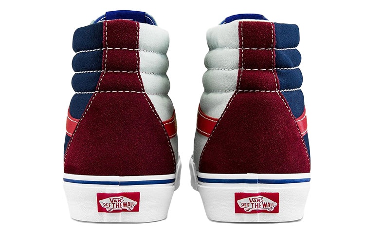 (WMNS) Vans SK8-HI (MIX & MATCH) MULTI 'Red Blue' VN0A4U3C2PJ - 5