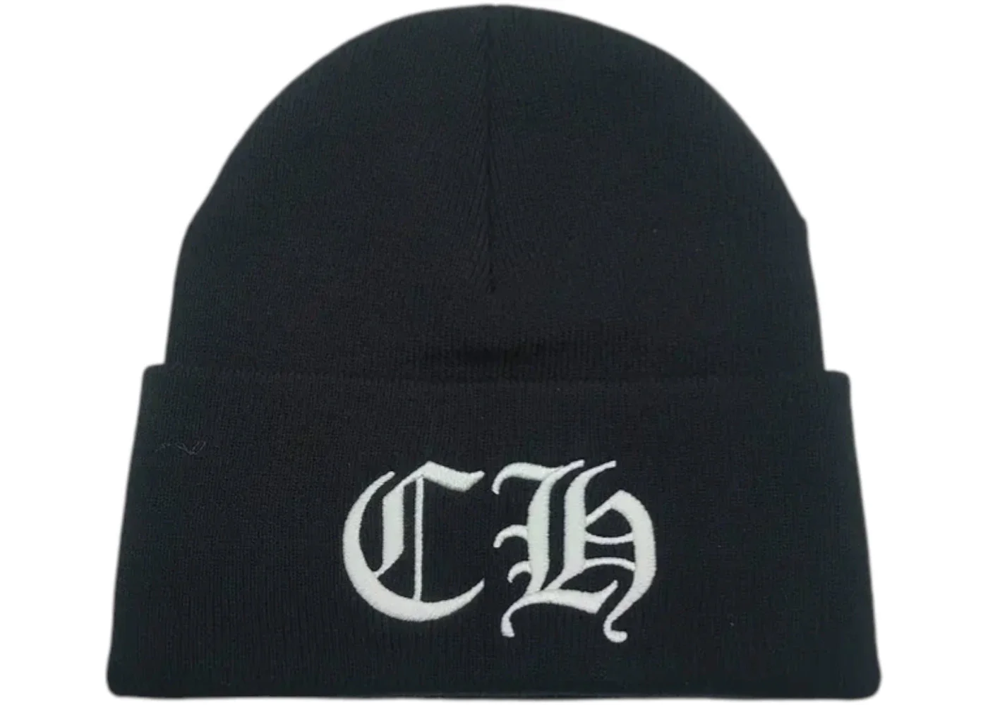 Chrome Hearts CH Logo Beanie Black/White - 1