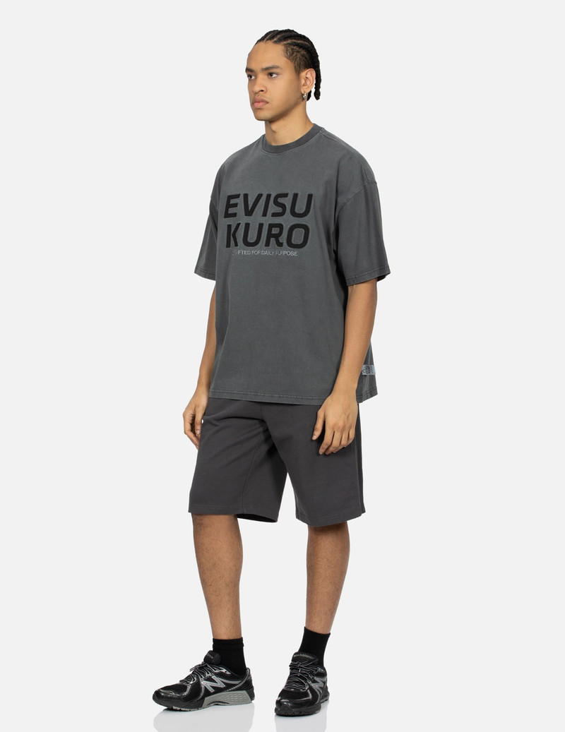 Logo Appliqué and Slogans Embroidery Oversized T-shirt 3