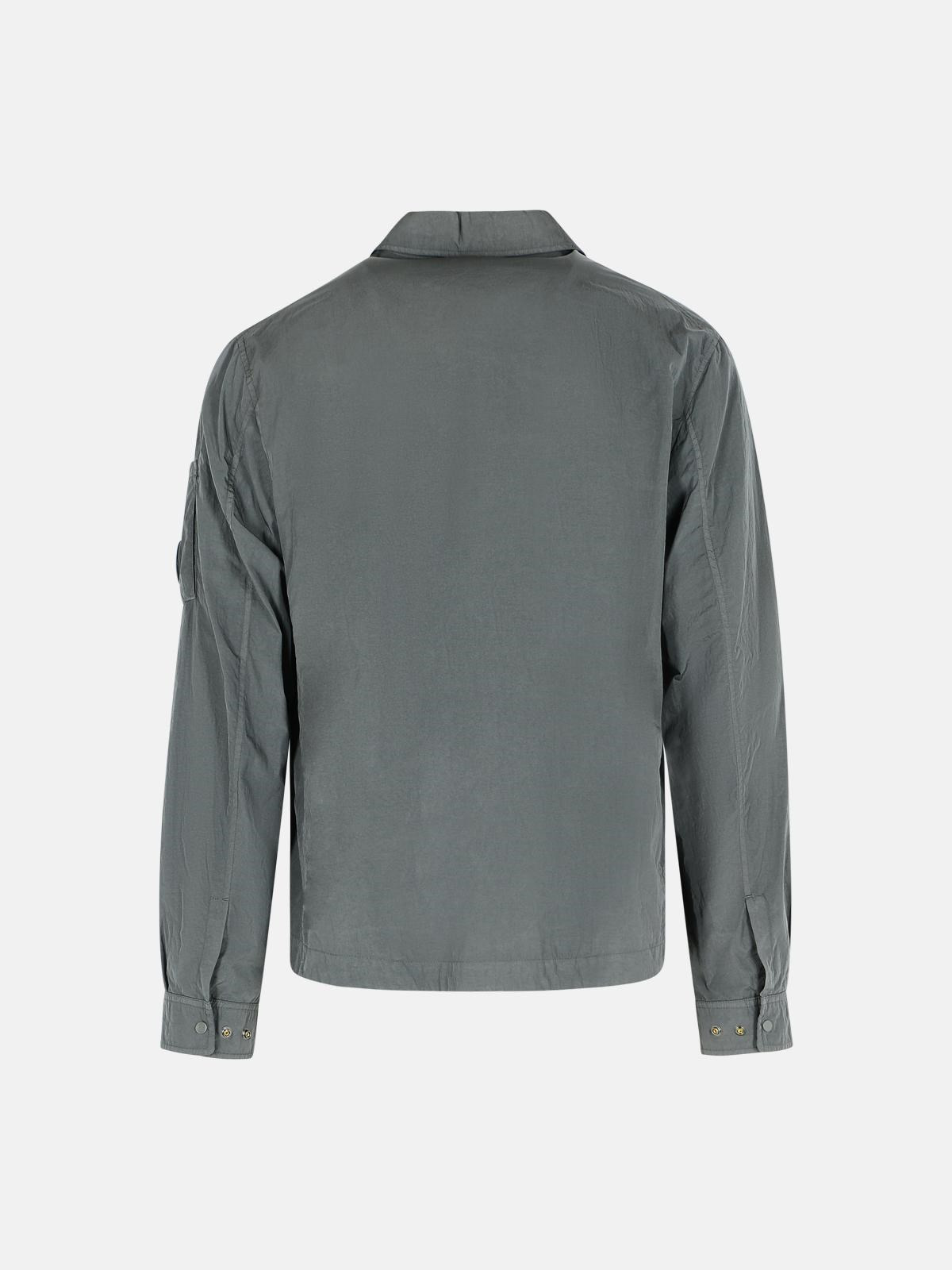 GREY POLYAMIDE JACKET - 3