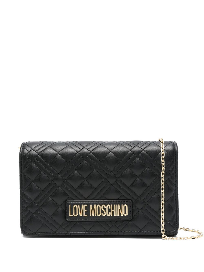 quilted chain cross body bag 1