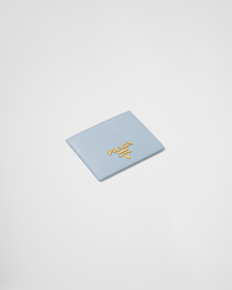 Prada Saffiano Leather Card Holder outlook