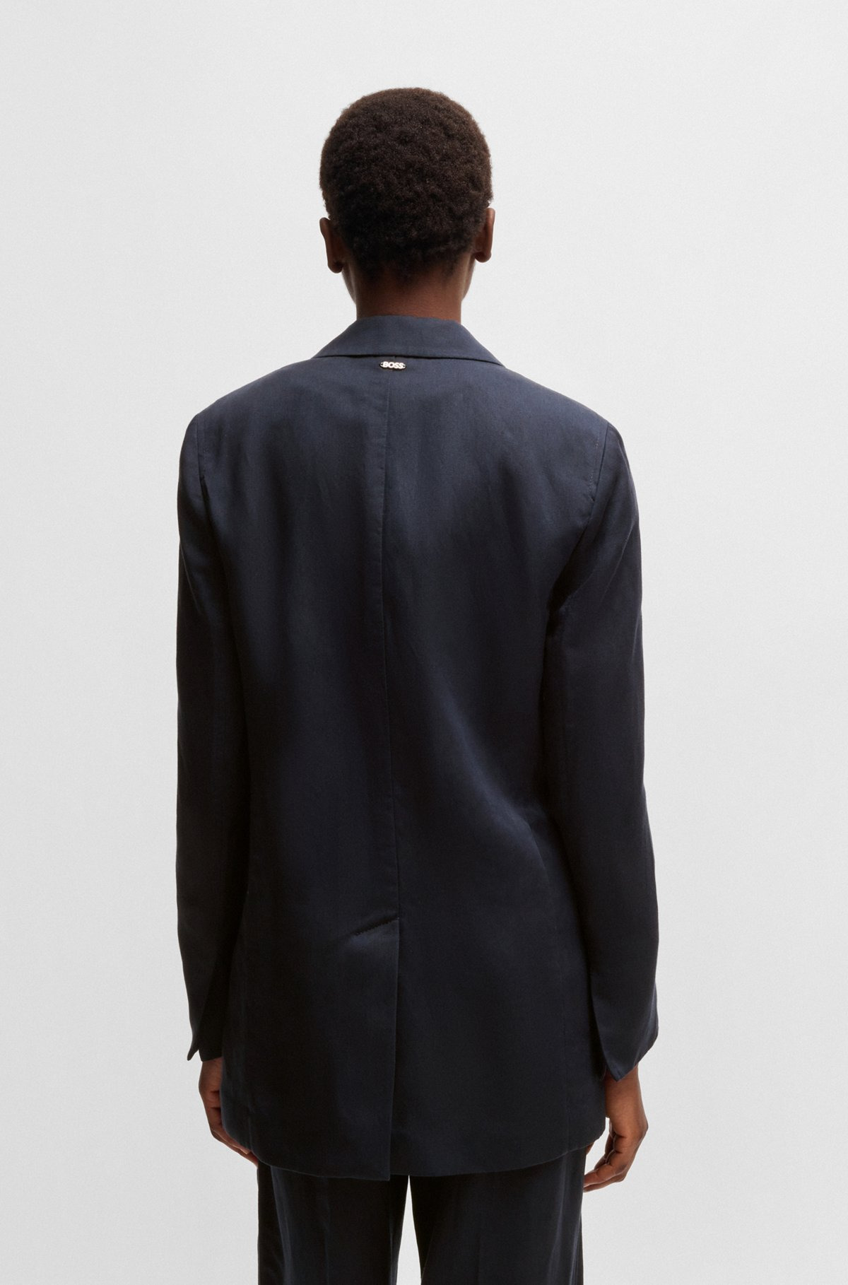 RELAXED-FIT BLAZER WITH TWO-BUTTON CLOSURE - 4