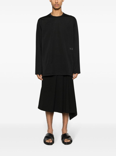 Y-3 long-sleeve cotton T-shirt outlook