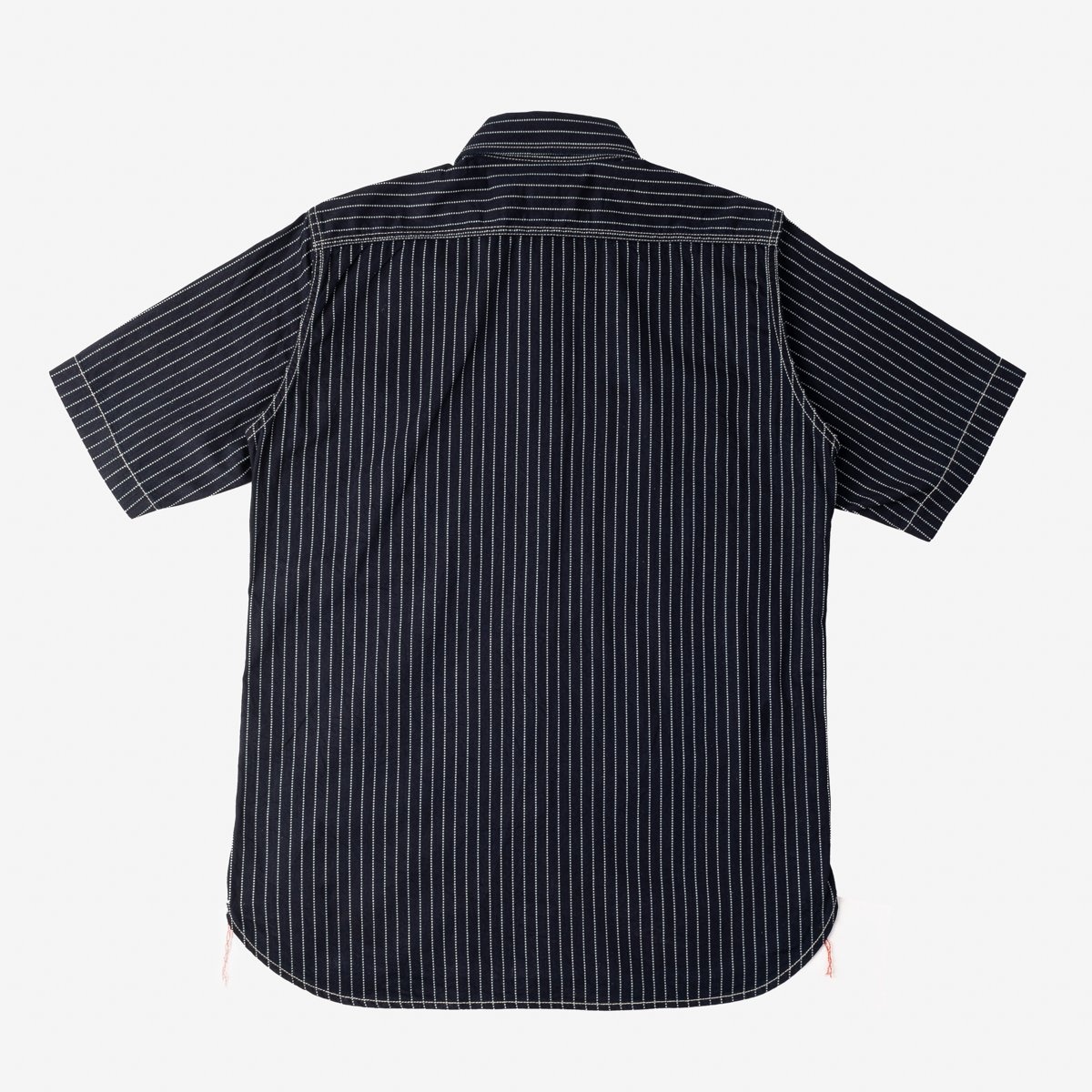 IHSH-284-IND 6oz Wabash Short Sleeved Work Shirt - Indigo - 5