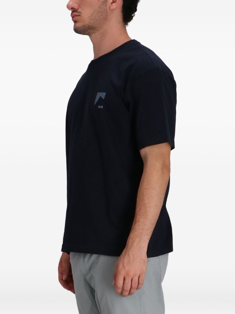mountain-print T-shirt 3