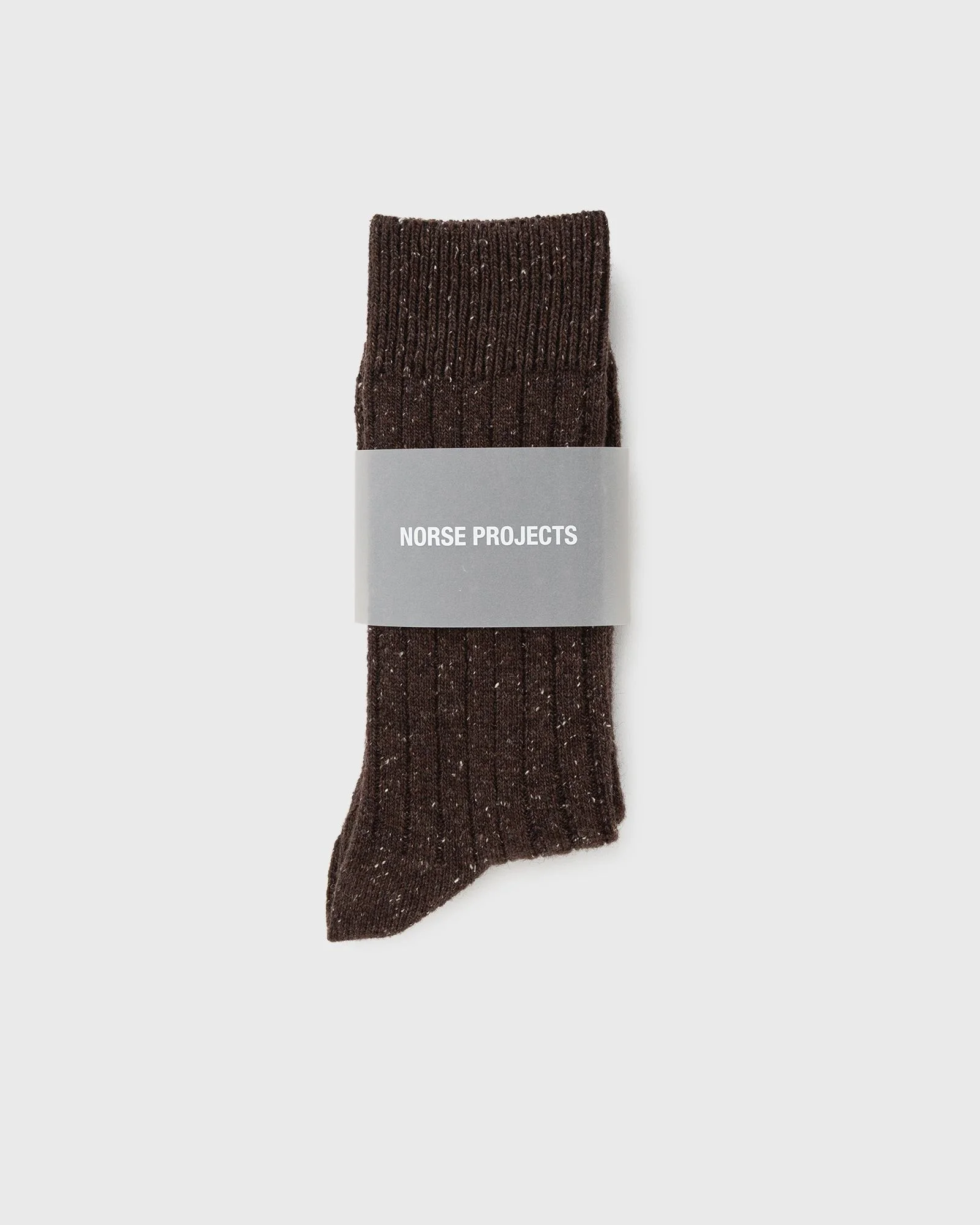Bjarki Neps Wool Rib Sock - 1