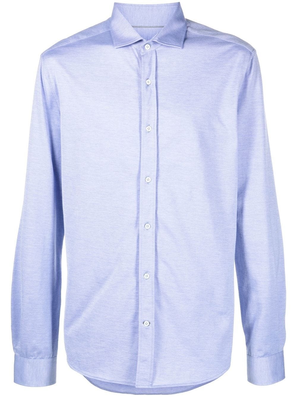 long-sleeve buttoned shirt - 1