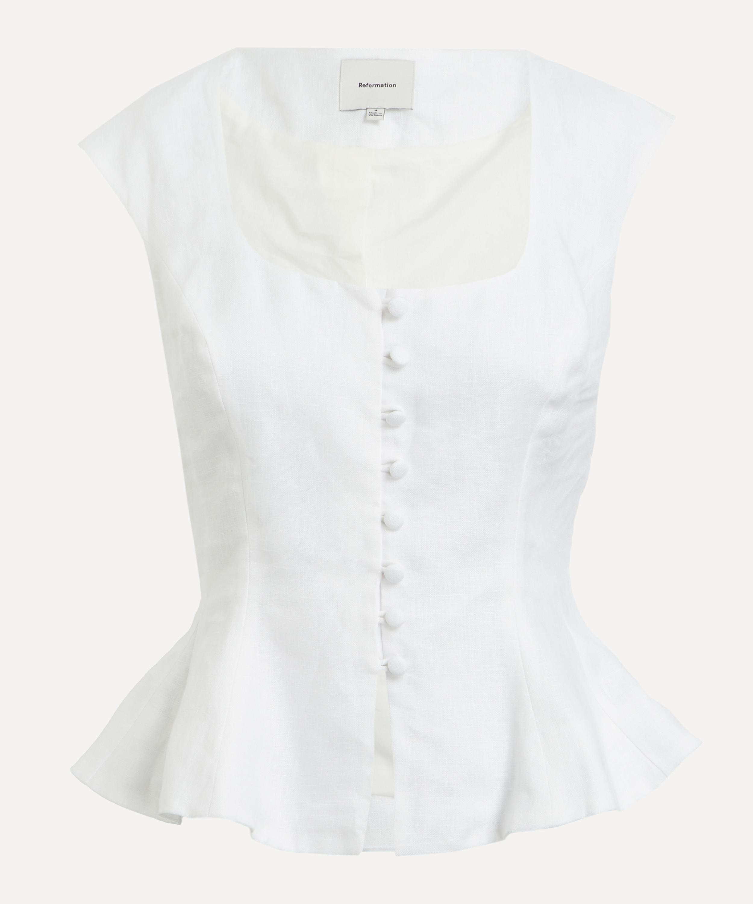 Paolina Linen Top - 1