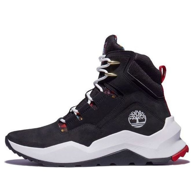 (WMNS) Timberland Madbury Side Zip Sneaker Boots 'Black Nubuck' A2PUW001 1