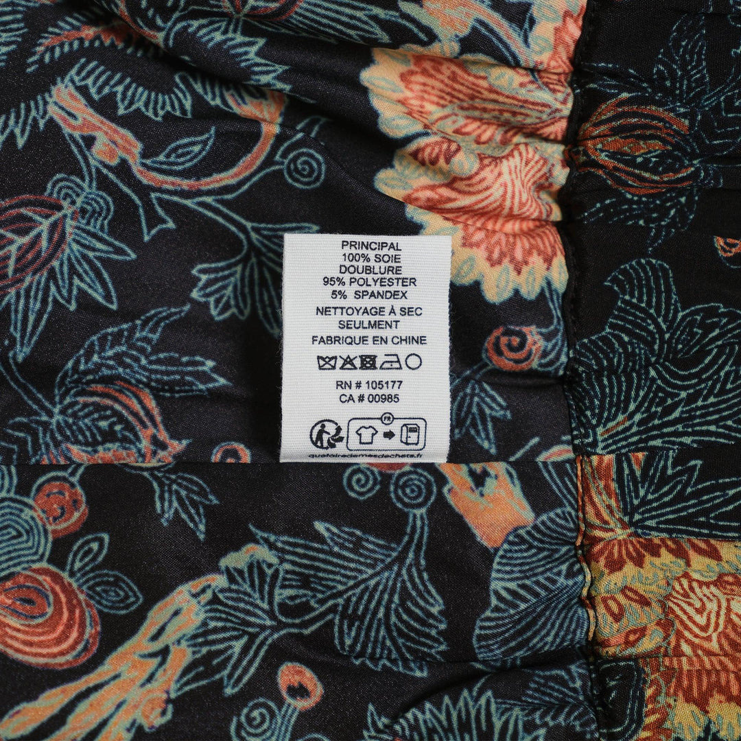 Lavinia Silk Quilted Bomber Jacket - 3