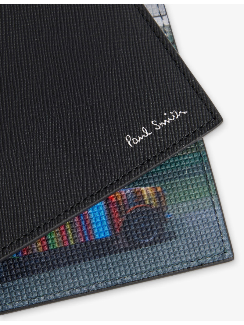 Paul Smith Billfold Foiled-Branding Leather Wallet outlook
