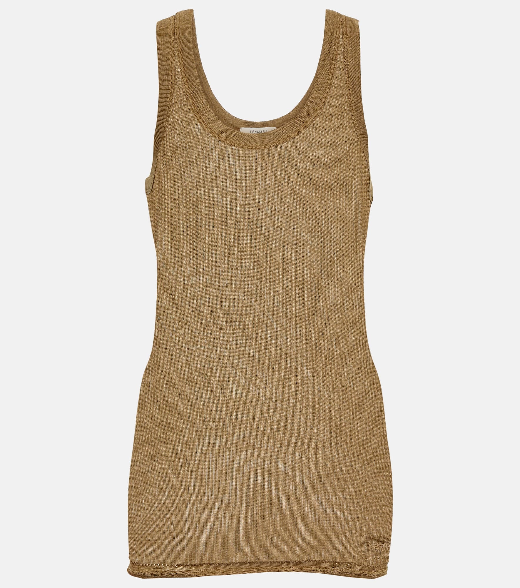 Silk jersey tank top - 1