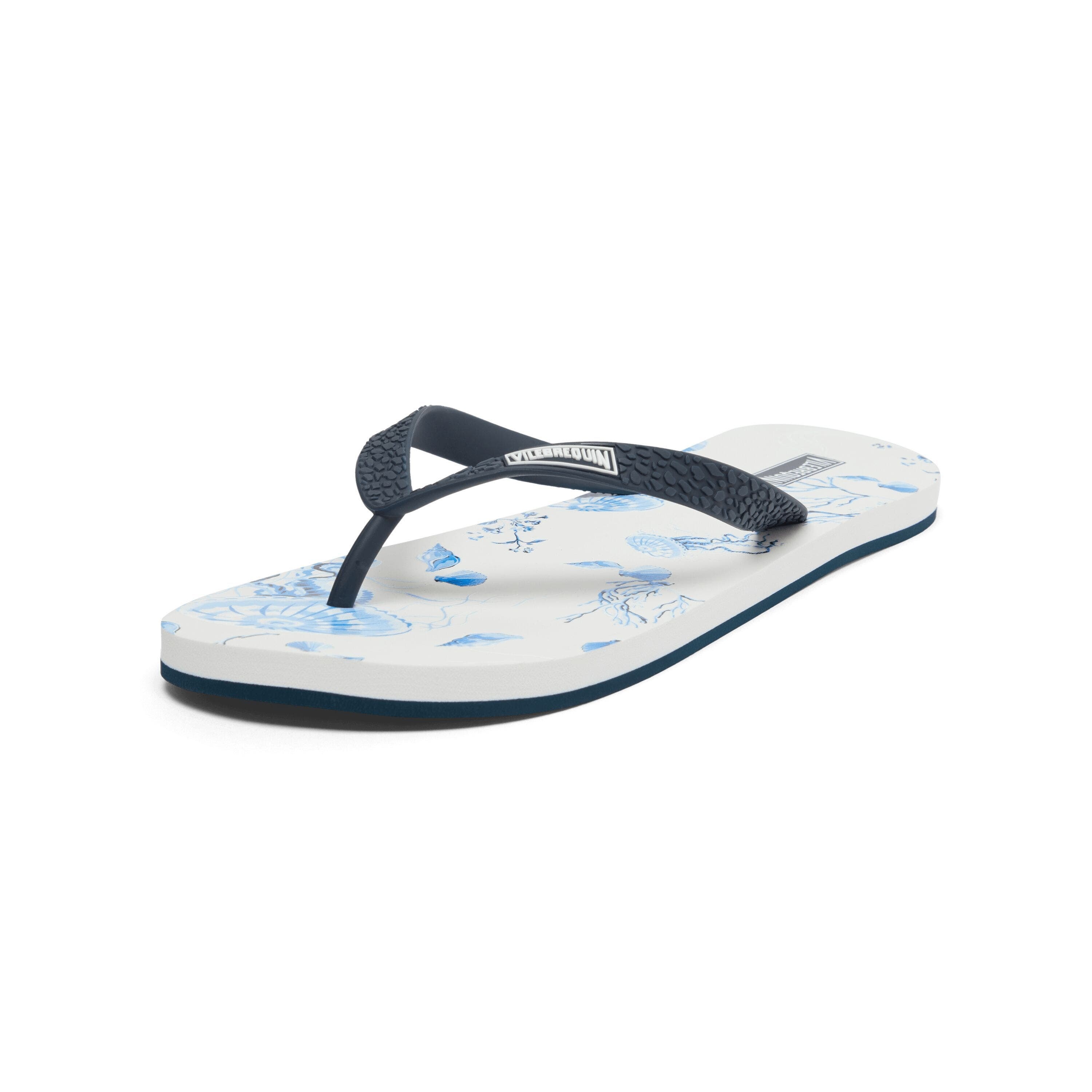 Vilebrequin Flip Flops Medusa and Shells in White at Nordstrom - 2