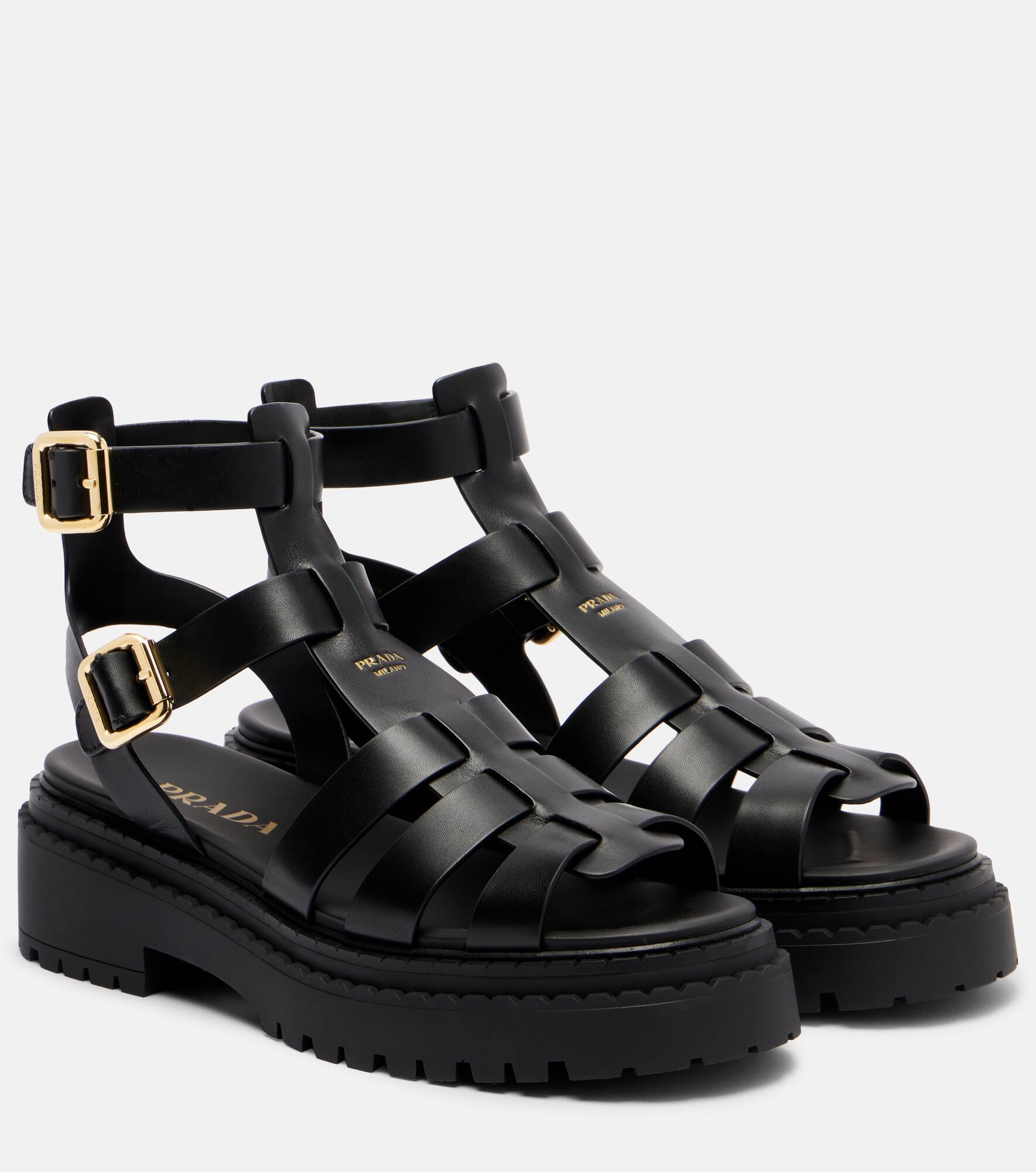 Leather sandals - 1