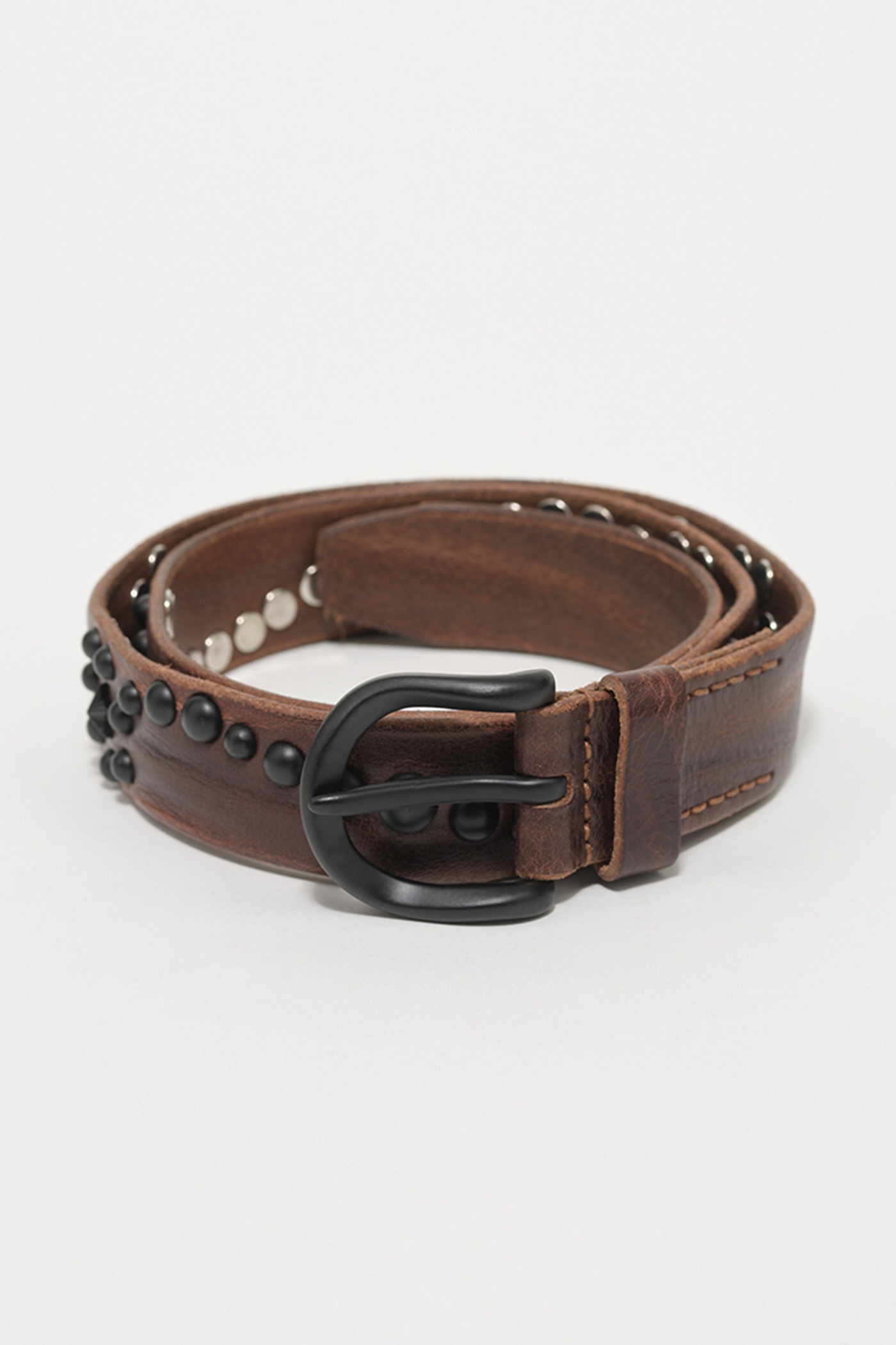 Star Fall Belt Brown Leather - 1