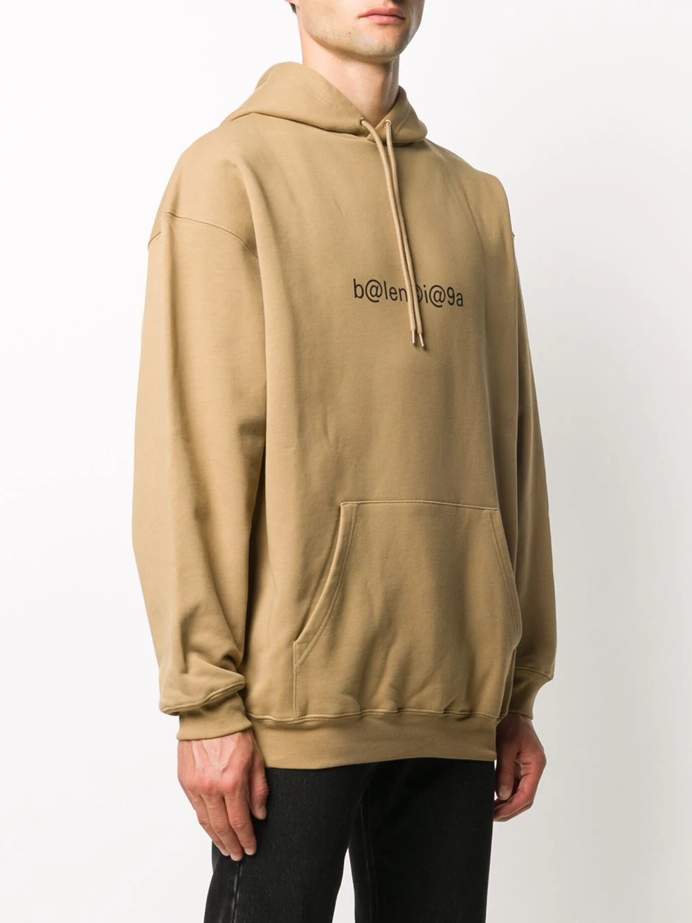 logo-print hoodie - 3