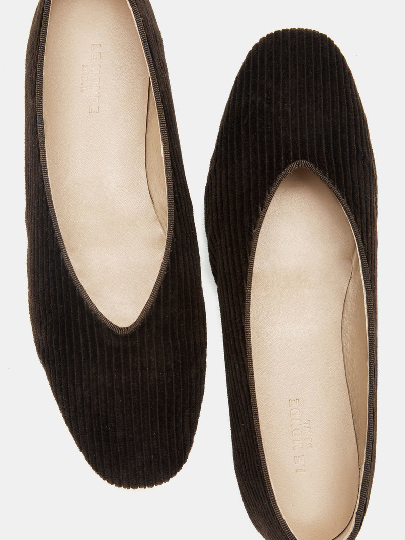 Regency Slipper / Chocolate Corduroy 4