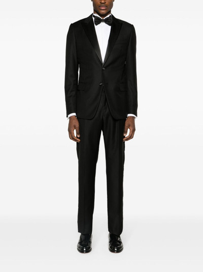Valentino single-breasted wool suit outlook
