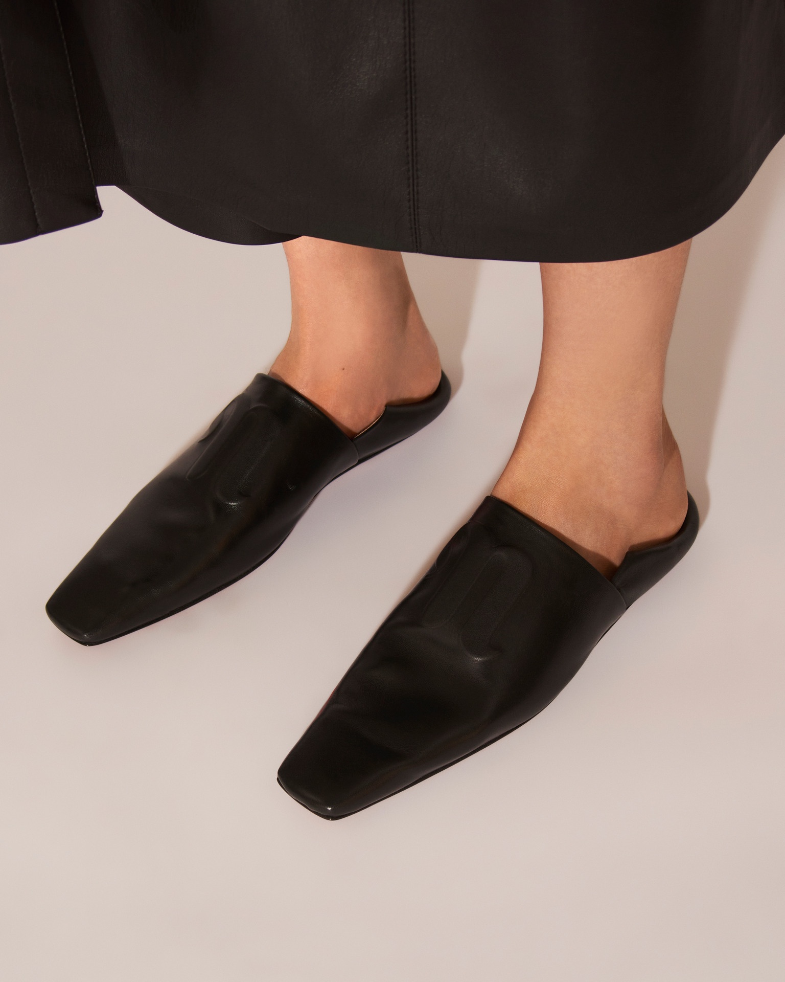 PUKET - Leather loafers - Black - 1
