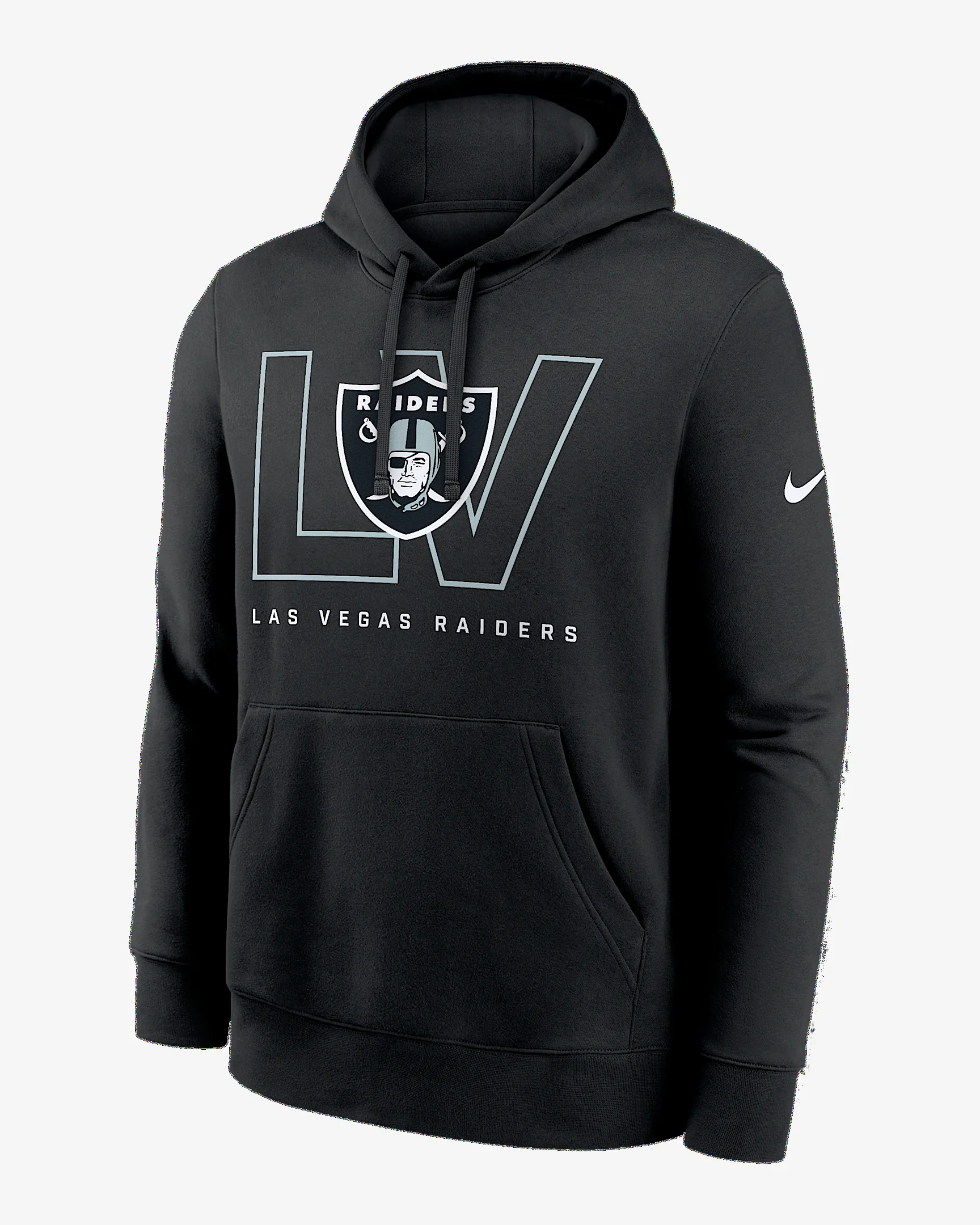 Las Vegas Raiders Busted Play Club Men's Nike NFL Pullover Hoodie - 1