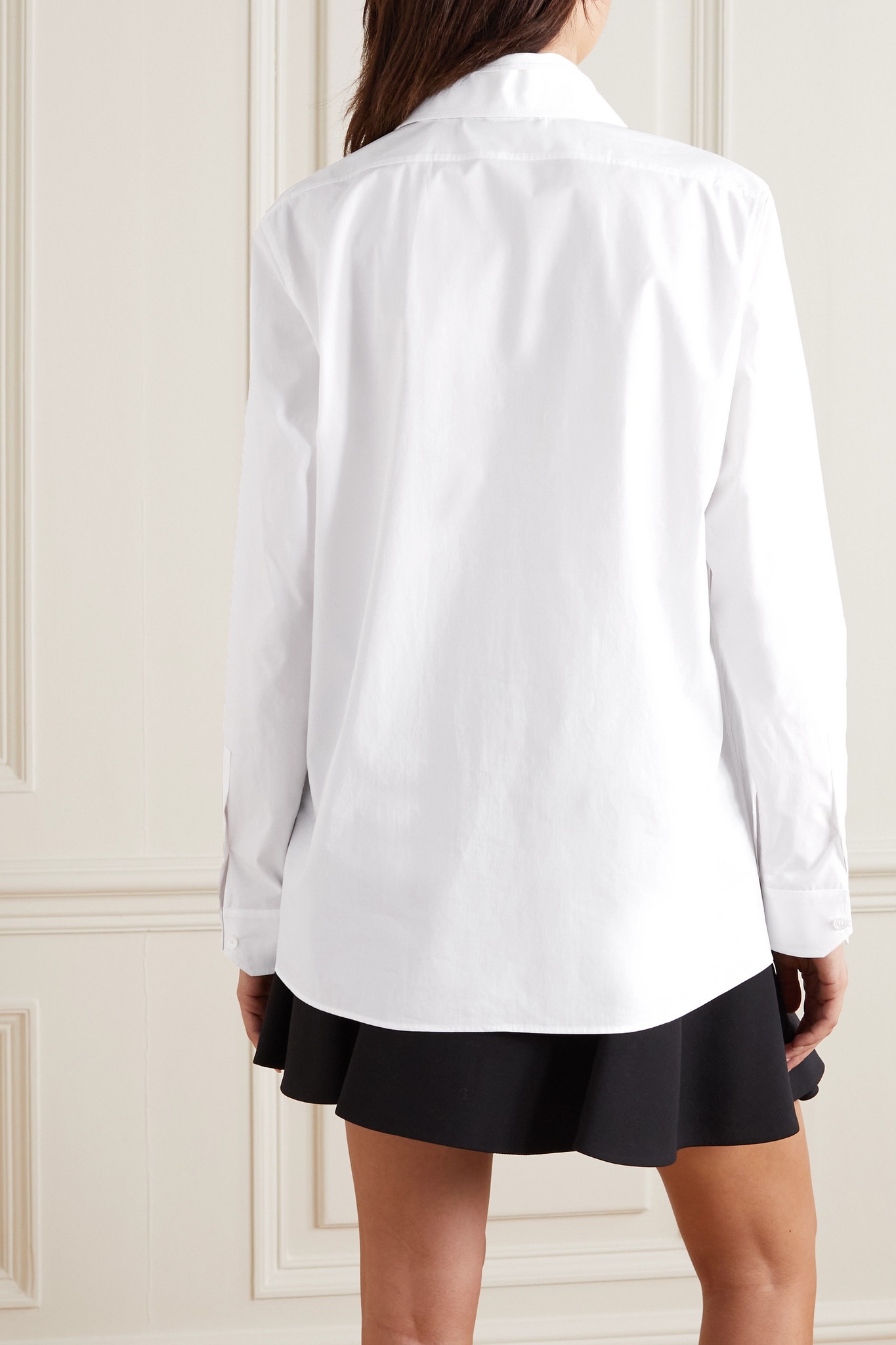 Cotton-poplin shirt - 8