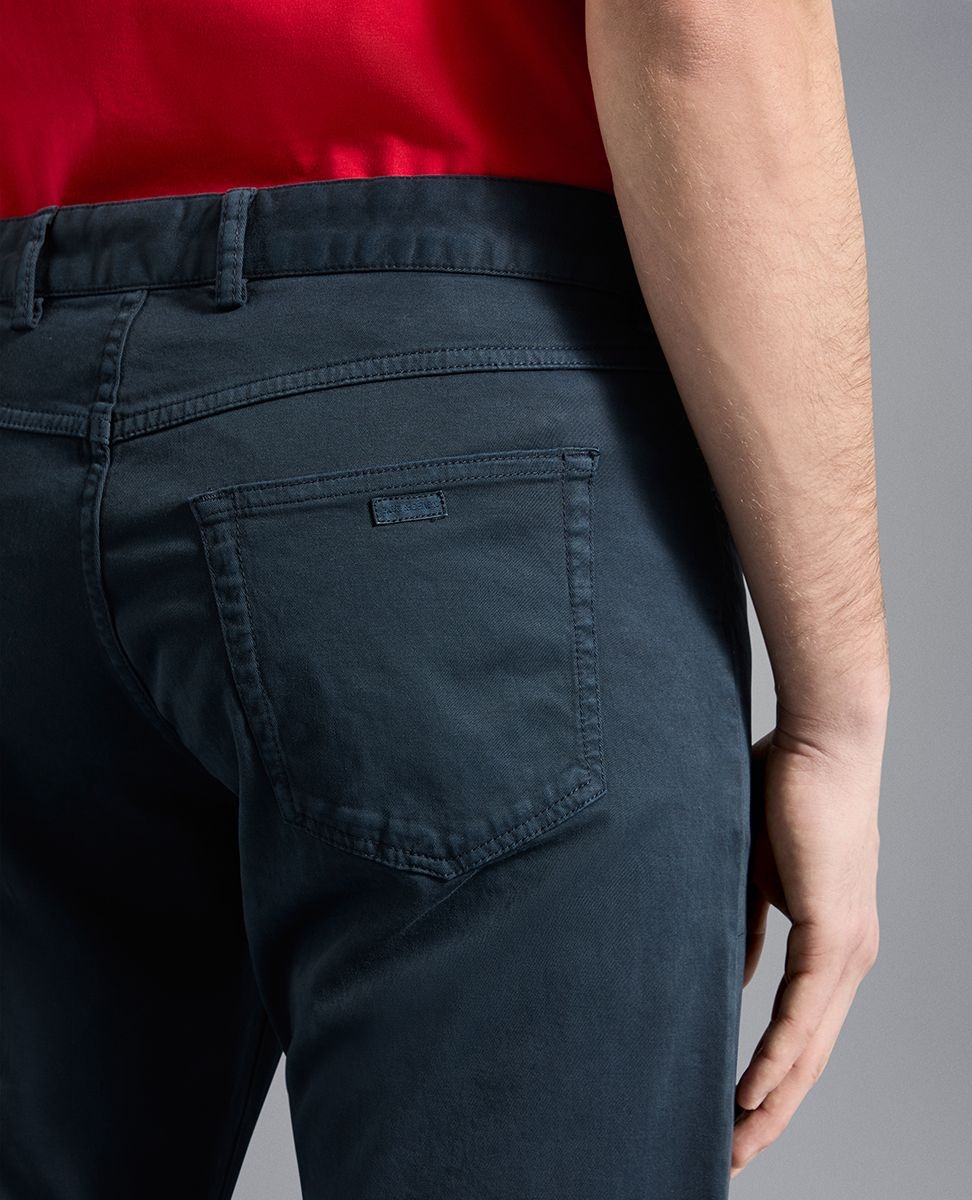 Stretch organic cotton soft touch trousers - 5